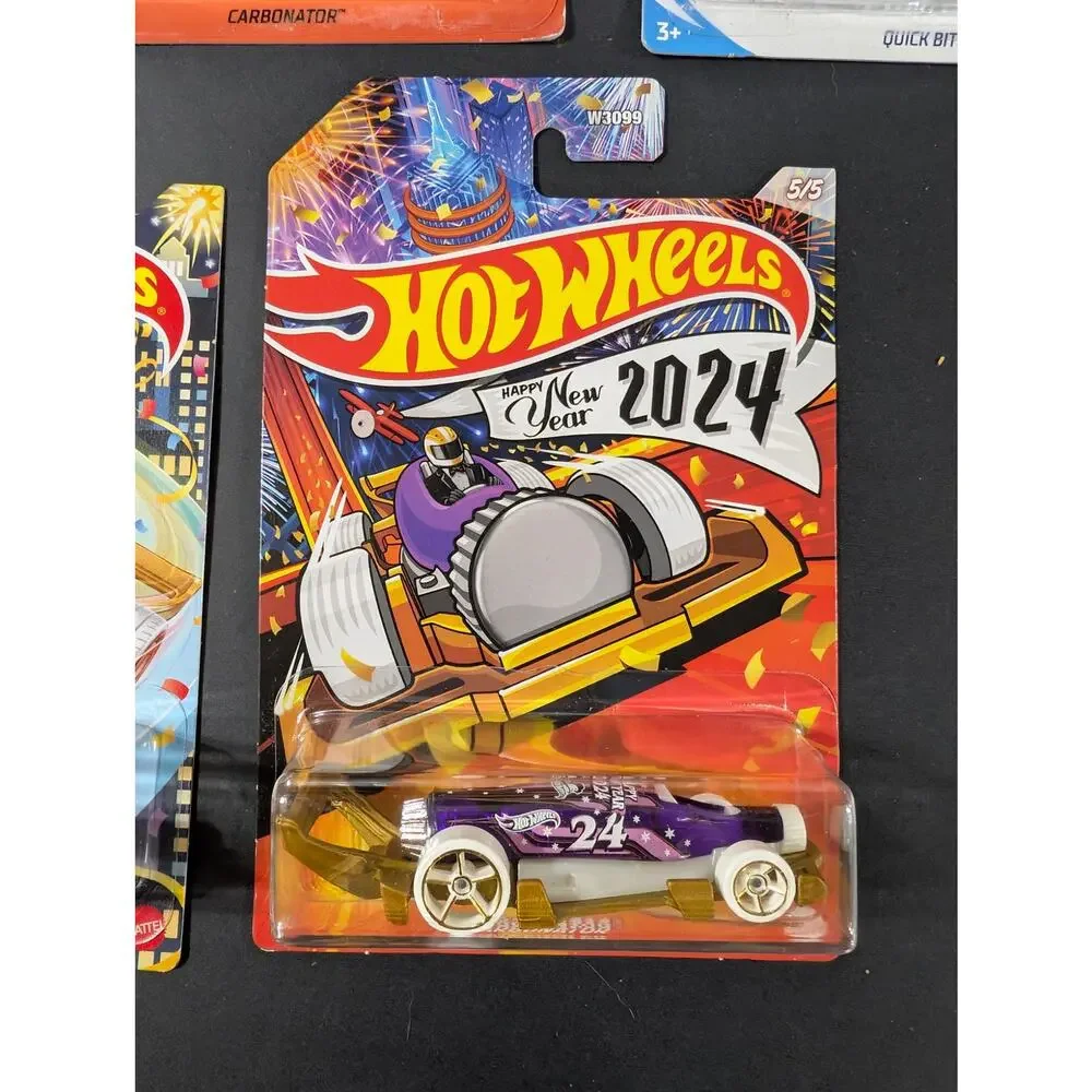 Hot Wheels Happy New Year Holiday Racers Lot 2018 2020 2021 2024 Sealed
